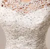 Brand New Wedding Dresses Gorgeous Ball Suknia Cap Rękawy Princess Formalna Sukienka Biały / Ivory Vestidos de Novia Elegancka suknia ślubna