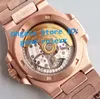 Relógios masculinos automáticos completos de ouro bling diamante mostrador pulseira relógio masculino miyota 9015 cal.324sc relógios de pulso de strass