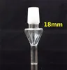 Hoogwaardige Quartz Nail Drip Tips Domeloze Quartz Nail 10mm 14mm 18mm voor Micro NC 100% Quartz Nail