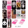 Housse Etui Pour Samsung Galaxy A5 2017 A520 Noctilucent Égayer Hibou Cerf Lion Panda Animaux Plume Papillon Fleurs