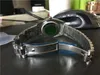 Heißer Verkauf Herrenuhren für Herren Edelstahlband Green Face Uhr Herrenarmbanduhr 097