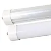 FA8 Enkelstift T8 LED-lampa Tube Lights Kallvit Fusion Frostat lock 8Feet-rör SMD2835 192LEDS 4500LM 45W AC85-265V 25P