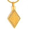 diamond memory pendant