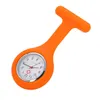 DHL Gratis frakt Silikon Sjuksköterska Medicinsk klocka Pocket Klockor Läkare Julklappar Färgrik FOB Tunic Watch