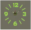 Wholesale- Innovative DIY wall clock home decoration wall clock luminous clock