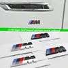 1PCSカースタイルモータースポーツMパフォーマンスカーサイドボディステッカーBMW E36 E39 E46 E90 E60 E30 F10 F302589用エンブレム