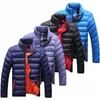 Mäns Ned Parkas Partihandel - Varm Jacka Vinter män Hooded Coats Casual Mens Tjock Coat Male Slim Bomull Polded Dawn Outerwear 1