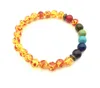 Natural Stone Yoga Strands Bracelets Healing Balance Beads Prayer Charm For Women Men Party Club Jewelry