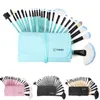 Vander Pro 24Pcs Colors Makeup Brushes Set Travel Facial Beauty Cosmetics kits EyeShadow Powder Soft Makeup Pincel Maquiagem Bag9333389