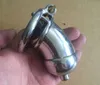 Mannelijke grenshaan kooi met slotontwerp apparaat roestvrij staal kuisheidsapparaten seksspeeltje voor mannen bdsm