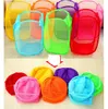 New Mesh Fabric Foldable Pop Up Dirty Clothes Washing Laundry Basket Hamper Bag Bin Hamper Storage bag for Home Housekeeping Use3202671