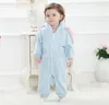 Abaodo Yeni Moda Hayvan Tasarımı Bebek Süren Sevimli Tatlı Sleepsuit Bebekler Bodysuit Uzun Kollu Çocuk Giyim Giyim Damlası 9126036