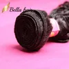 4pcs 11A Virgin Hair Bundle Brazilian Indian Peruvian Unprocessed Human Hair Weave Curly Wave Natural Color Can be dyed to 613 BellaHair