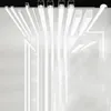 10X1 M ensembles/lot profilé en alliage d'aluminium 6063 pour lumière LED et canal alu à couverture profonde pour lampes murales ou suspendues encastrées