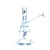 7.8 pouces verre eau bangs narguilés gâteau capiteux Dab recycleur plate-forme pétrolière fumer des conduites d'eau avec un bol de 14mm