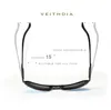 وصول جديد Veithdia العلامة التجارية المستقطبة نظارة شمسية للرجال آل Mg نظارات الشمس من الذكور Gafas Oculos de Sol Maschulino 65212414