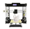 Freeshipping Easy Set Anet A6&A8 3d Printer Big Size High Precision Reprap Prusa i3 DIY 3D Printing Machine+ Hotbed+Filament+SD Card+LCD