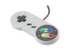 4 가지 유형의 슈퍼 게임 컨트롤러 SNES 유선 클래식 게임 패드 조이스틱 Joypad for Win98 / ME / 2000 / 2003 / XP / Vista 용 PC MAC 게임