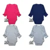 Baby Boys Girls Ropmersボディスーツ新生児長袖ロンパースonesies 100％コットン衣類セットDHL用三角形