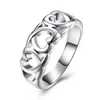 Wholesale - Retail lowest price Christmas gift, free shipping, new 925 silver fashion Ring R090