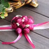 High Quality Artificial Wrist Flower 5 colors Sister Flowers Wedding decorations Wedding flowers corsage For bridesmaid For Free Shipping