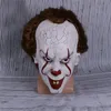 Maschera da clown Joker Maschera da Tim Curry Cosplay Maschera per oggetti di scena per feste di Halloween