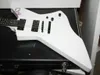 newJames Hetfield byte Snake em guitarras brancas Custom shop branco Guitarra Elétrica especial forma guitarras Factory Outlet
