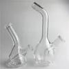 10mm 14mm female mini oil rigs water pipes bong with 4.3 inch 6.3 inch clear thick recycler small hand water bongs