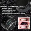 30g Teeth Whitening Powder Natural Organic Activated Charcoal Bamboo Toothpaste remove plaque 3AP24310w6113479