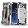 Étui Armor Hybrid Defender Kickstand avec clip ceinture et couvercle d'écran pour iPhone X XS Max Xr 8 7 6 Plus 5 Alcatel Idol4 Fierce4 TUR BLU R1 HD