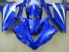 Einspritz-Karosserie-Verkleidungsset für Yamaha YZF R1 07 08, blau-schwarzes Verkleidungsset, YZFR1 2007 2008 YI10