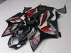 Kit de justo para Suzuki GSXR1000 07 08 Vinho Vermelho Black Motorcycle Fairings Set GSXR1000 2007 2008 OT01