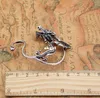 Commercio all'ingrosso - i nuovi orecchini dell'anello di orecchio dei draghi di Medio Evo 3D dell'annata delle donne Shipping#H801 libero