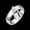 Hurtownie - detaliczna najniższa cena prezent świąteczny, darmowa wysyłka, nowy pierścień mody srebrny 925 yr014
