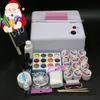 Nail Manicure Set Whole BTT123 Pro Full 36W White Cure Lamp Dryer 12 Color UV Gel Art Tools Sets Kits3655188