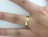 男性女性のための古典的なタングステンの炭化物の環6mm 18Kゴールド結婚式の愛好家のリング男性女性高品質アメリカサイズ6-14