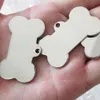 100pcslot Stainless Steel Bone Pet Dog ID Tags Blank Pet Name Tags for Large Dogs31837374065665