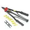 440mm high quality hand riveter nail gun 17 inch pull nut riveting tools with nut setting system BT604 M3-M12 plastic box
