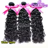 3 stks / partij Braziliaanse Water Wave Haar Inslag Natuurlijke Kleur Dyable Peruviaanse Indiase Haar Water Wave Greatremy Dropshipping Hair Bundels