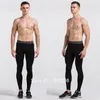 Calças masculinas por atacado-mens compressão calças de compressão correndo correr corredor fitness exercício fisiculturismo ginásio atlético longo calça spandex rápido