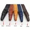 Mens Belts Luxury Leather Designer Belt Men High Quality Ceinture Homme Cinto Masculino Luxo Crocodile Cinturones Hombre301u