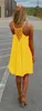 Sexy Casual Sleeveless Dresses Women Summer Evening Party Beach Dress Short Chiffon Mini Dress BOHO Womens Clothing Free Shipping