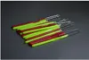 2000pcs/Lot Plastic Handle Pulling Needle,Micro Rings/Loop Needle Hair Extensions Tools