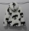 Wholesale  -  S / 3xLメンズフード付き大型ファックスフォックスファースカル印刷カジュアルな冬と秋の毛皮のジャケットパッチワークの男性の服C3