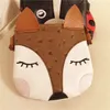 Модные мультипликационные сумки детские сумки новая лиса божьей коровки собаки пуч