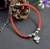 Bracciale Benming il braccialetto rosso Zodiaco per donna Uomo Moda Braccialetti con ciondoli Braccialetti Corda Masculina Gioielli Vintage Pulseira