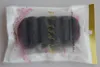 Kvadratisk form stor 100% naturlig svart konjac svamp naturlig konjac konnyaku gelé fiber ansikte tvätt rengöring bad svamp puff