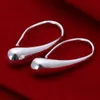 I vattendropparna Sterling Silver Plate Jewelry Earring For Women We004 Fashion 925 Silver Eaarings308y