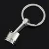 Hurtownie Promocyjne Prezenty, Srebrny, Metalowy Tłokowy Brelok Brelok Keyfob Silnik FOB Breloczek Key Breloczek Ring