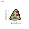 DIY Pizza Patches voor Kleding Iron Geborduurde Patch Applique Strijkijzer op Patches Naaien Accessoires Badge Stickers voor Kleding Tas